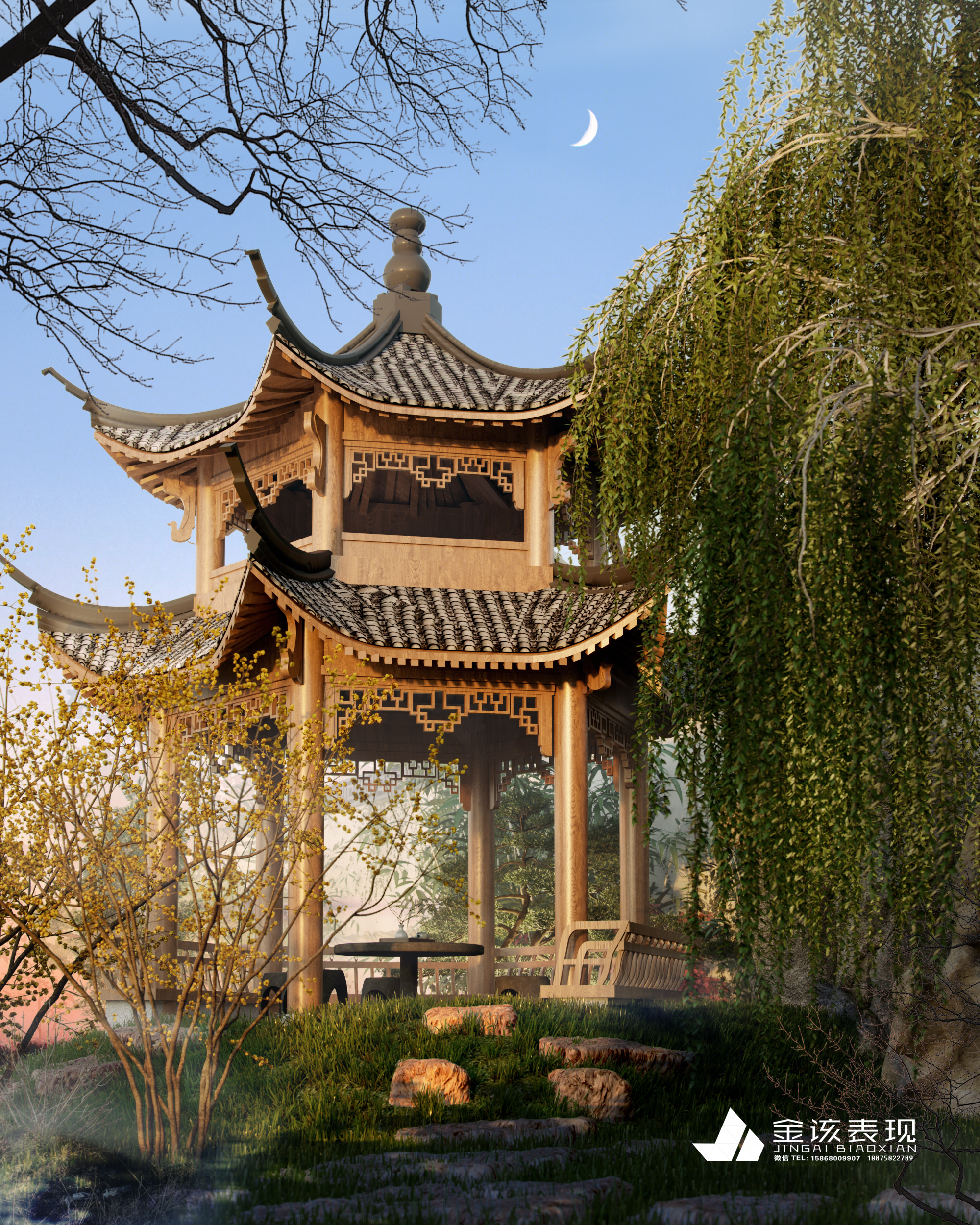 花园小场景设计-8