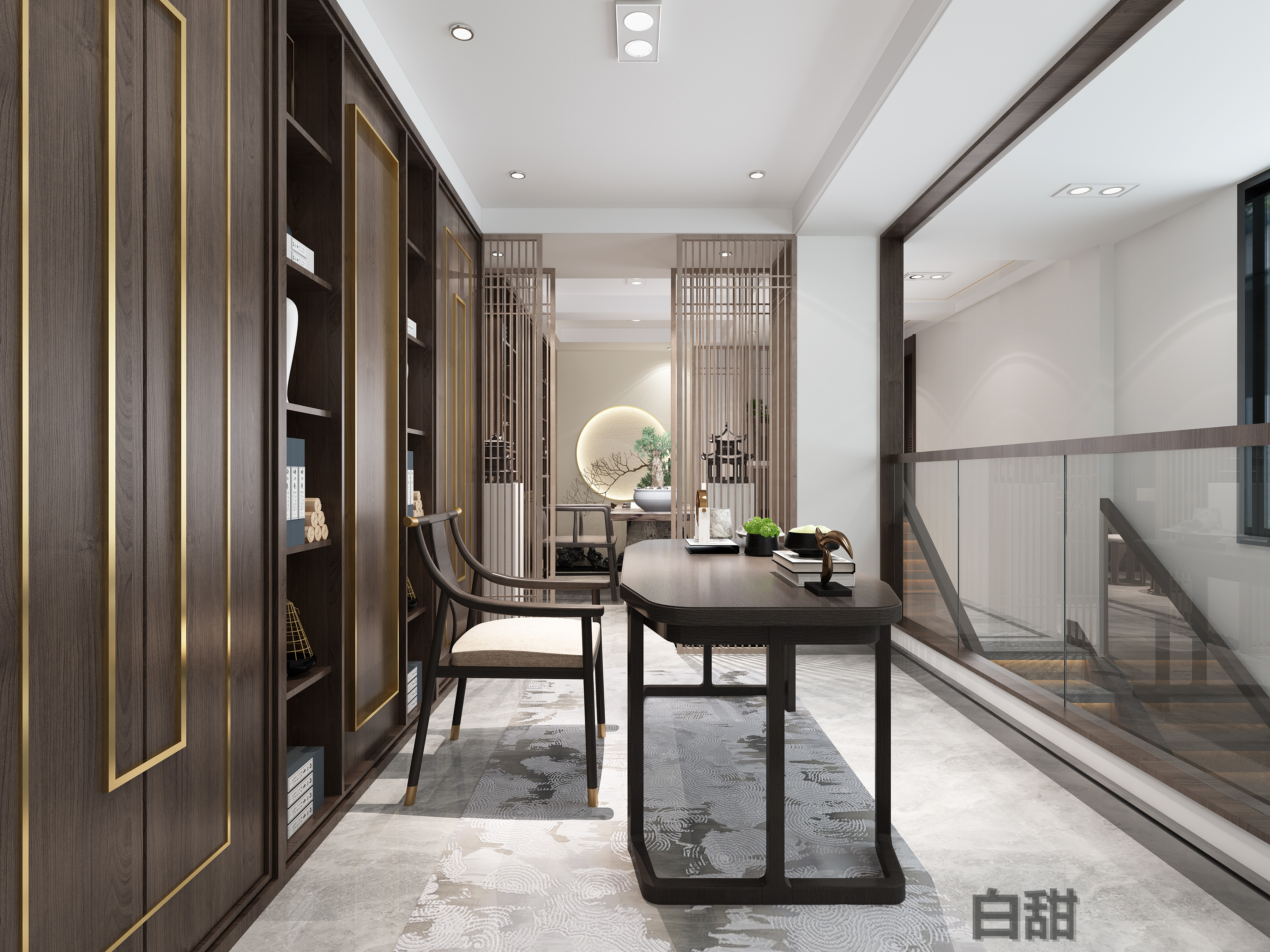 禅意新中式住宅-11