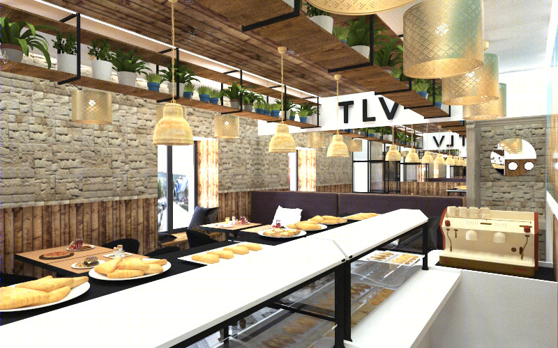 2018 年未实现的现代犹太餐厅设计-14