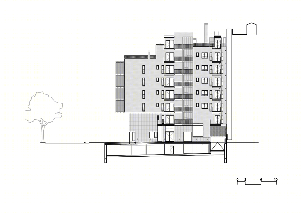 巴塞罗那融合住宅建筑-25