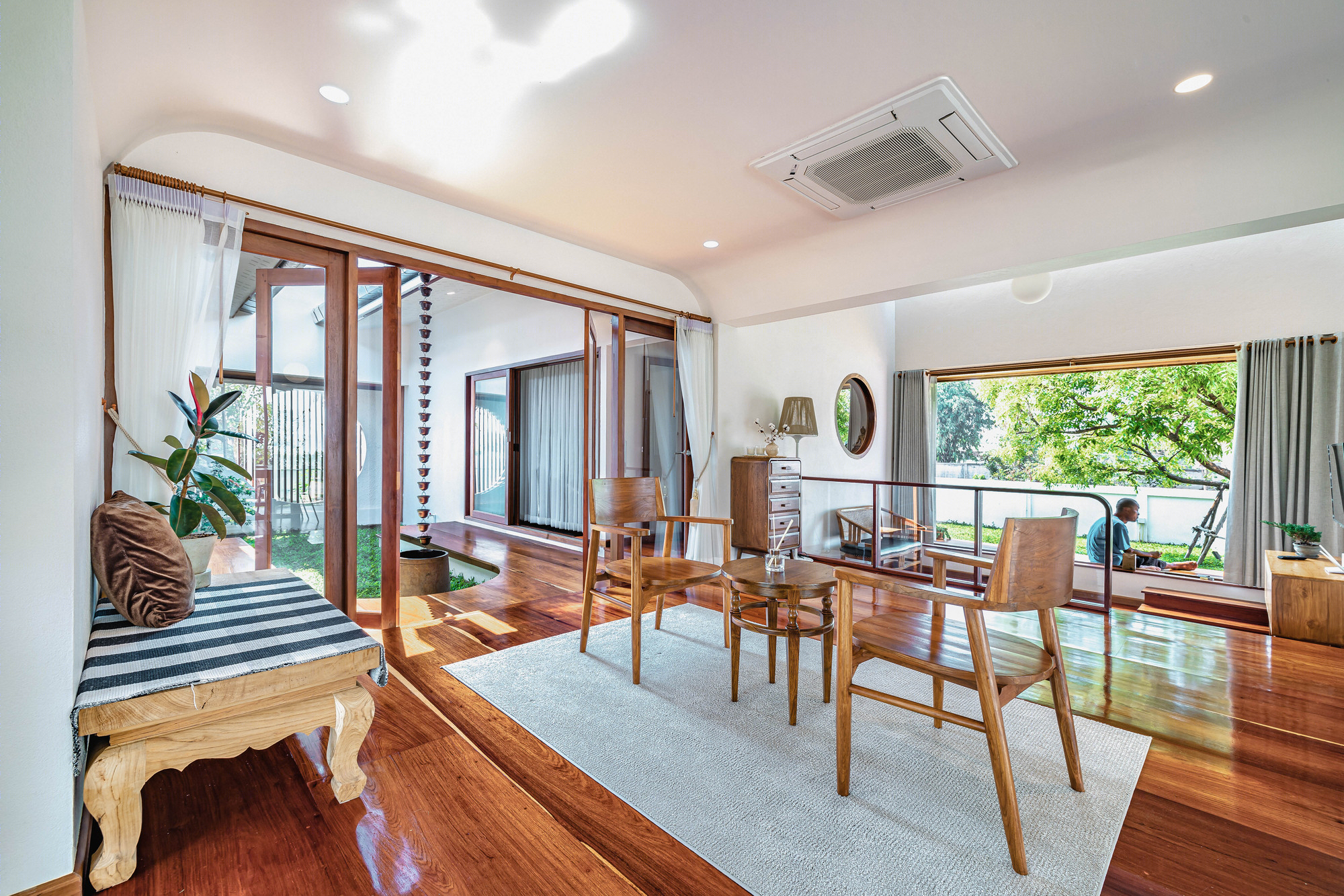 泰国 Jaipan House | 融入自然的私密别墅设计-16