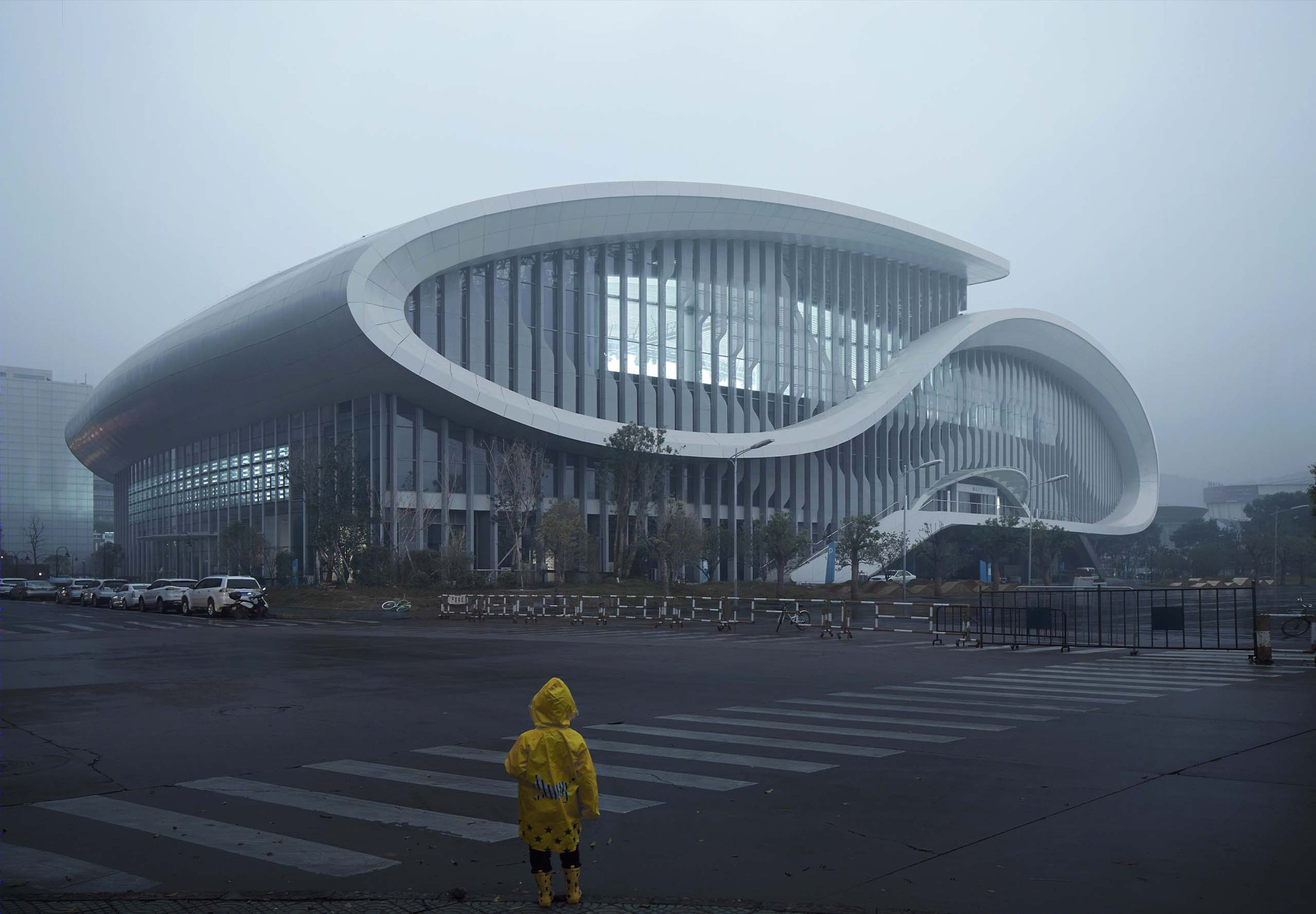 浙江黄龙水上中心——建筑与景观的完美融合-13