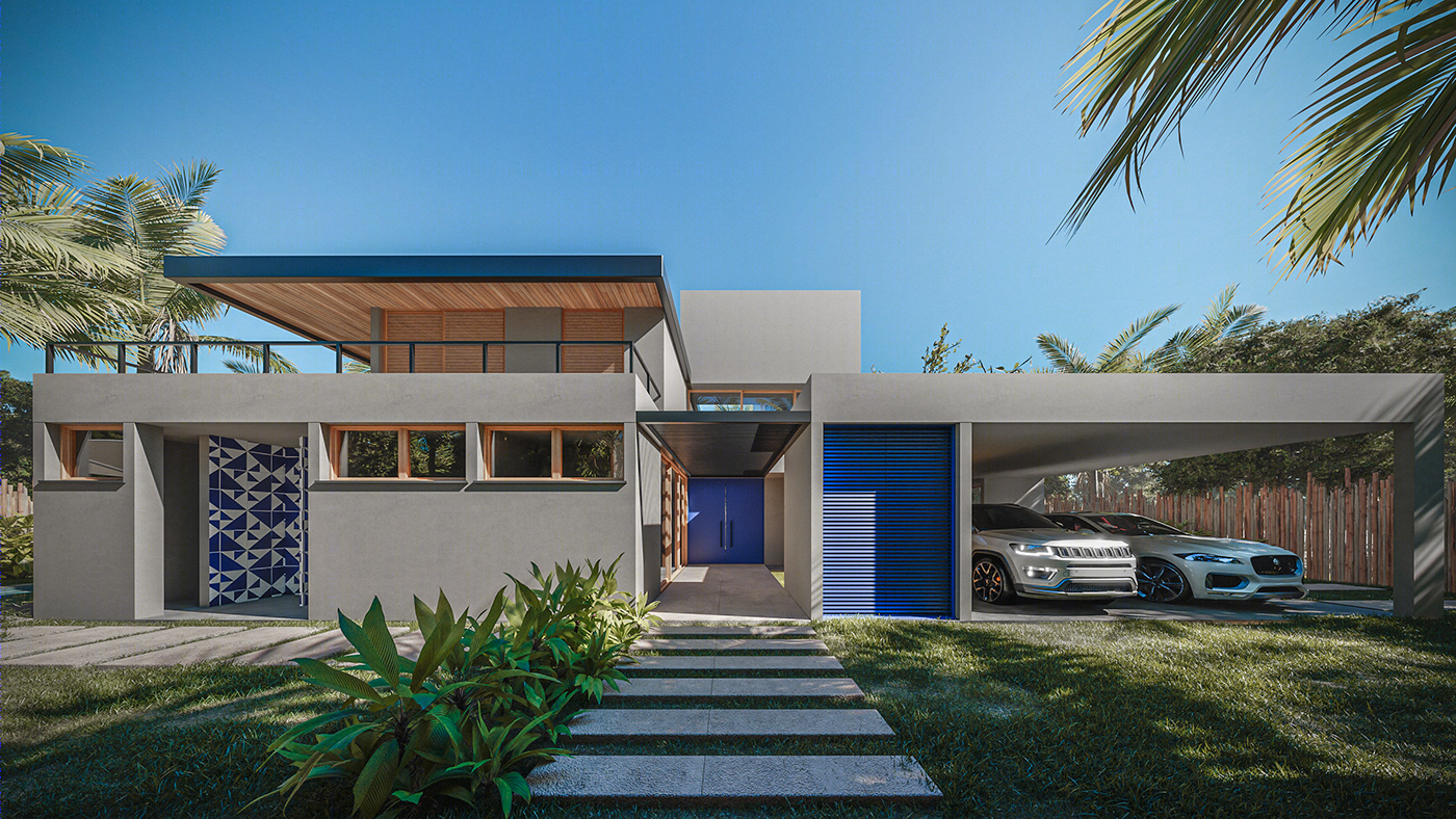 巴西 Guaiú 豪华别墅丨巴西巴伊亚丨Camila Veiga-3