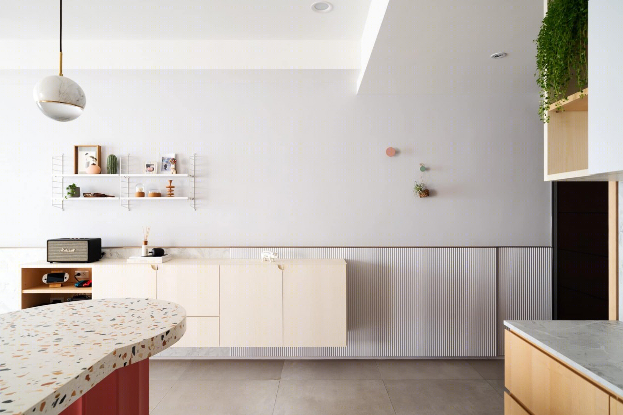 高雄低饱和度斑斓色调住宅丨中国高雄丨筑悦空间设计-9