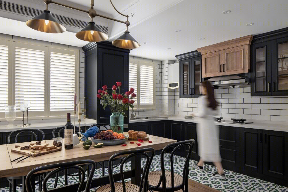 260㎡美式精致简约住宅-13