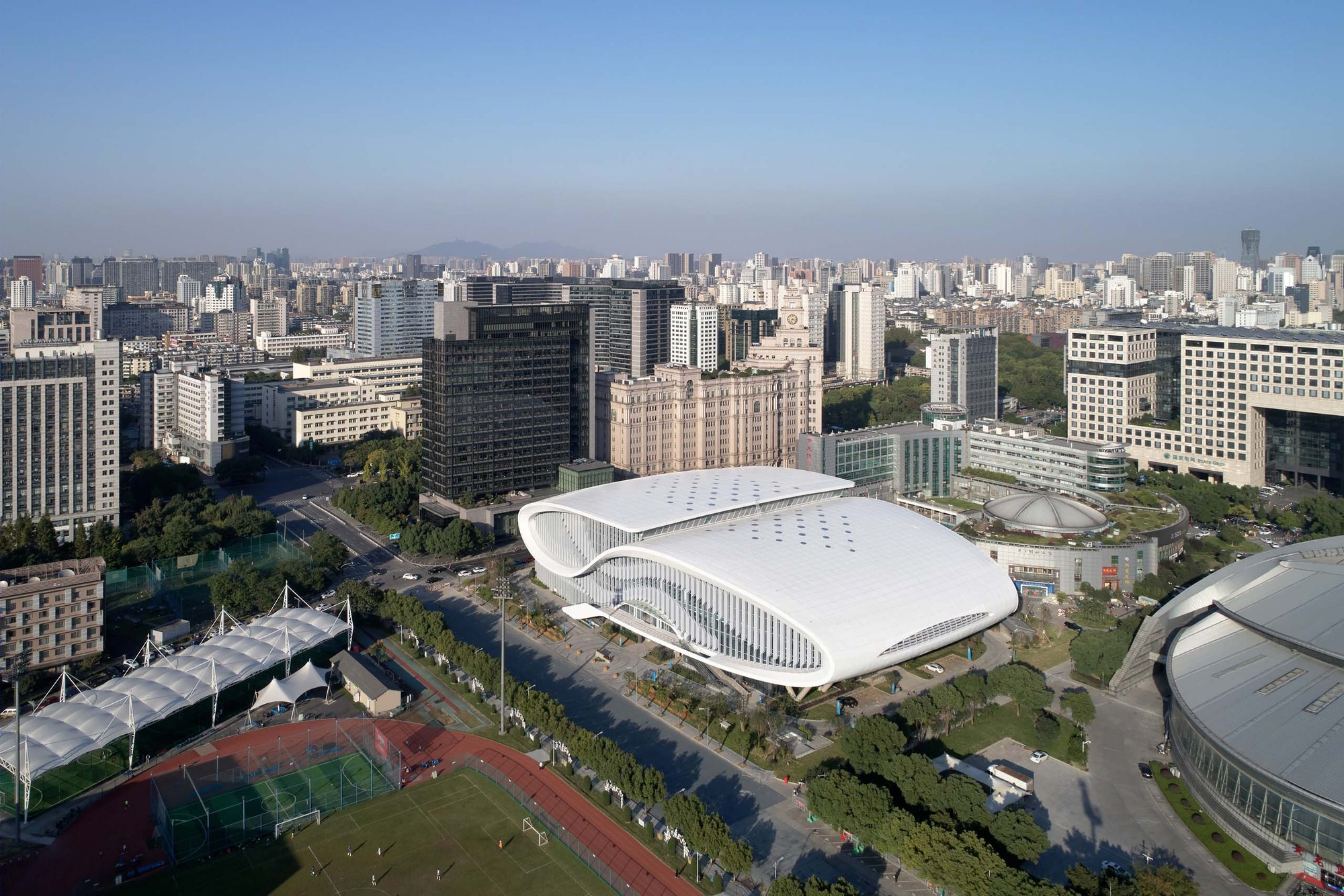 浙江黄龙水上中心——建筑与景观的完美融合-14