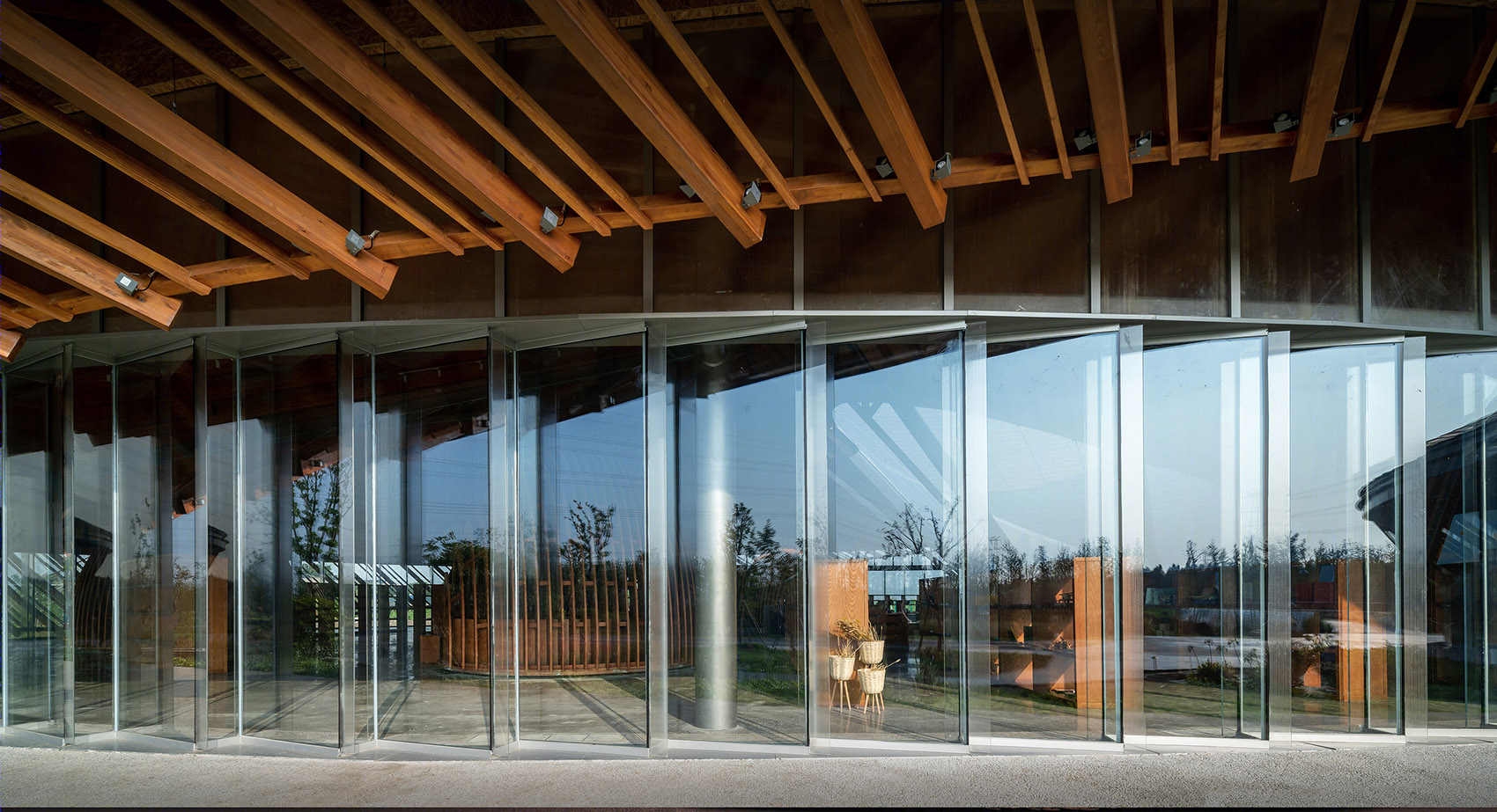 南通都市农业公园一期游客服务建筑/都市和乡野体验的过渡-26