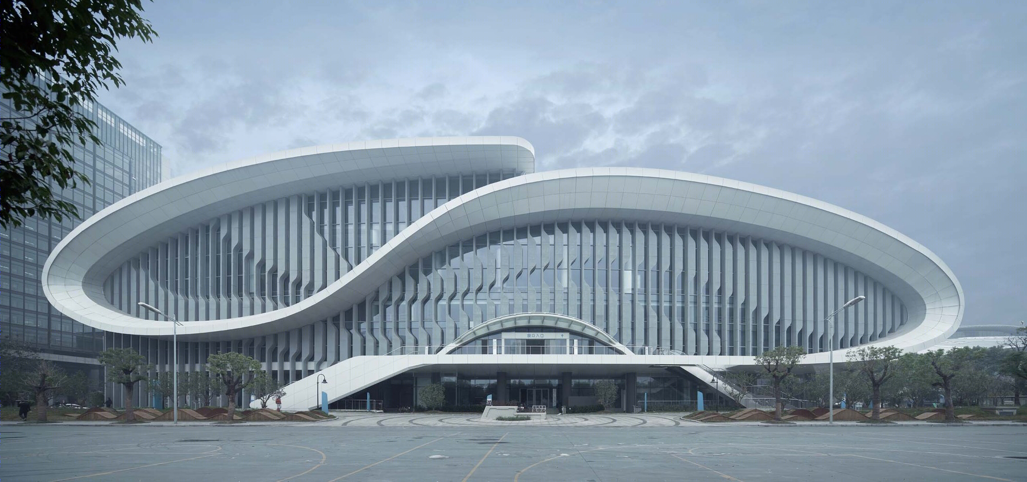 浙江黄龙水上中心——建筑与景观的完美融合-15