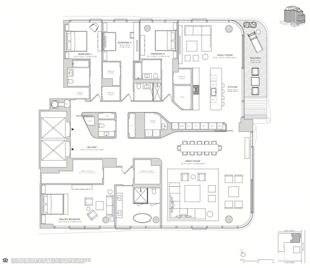 纽约顶级豪宅“520 West 28th”丨美国纽约丨扎哈·哈迪德-59