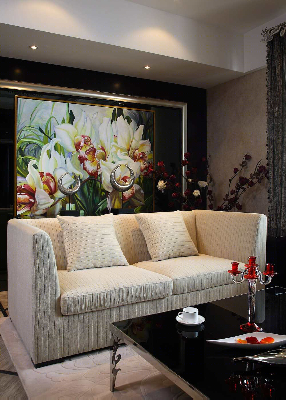 太原新视界样板间 | 现代简约与自然元素的融合-3