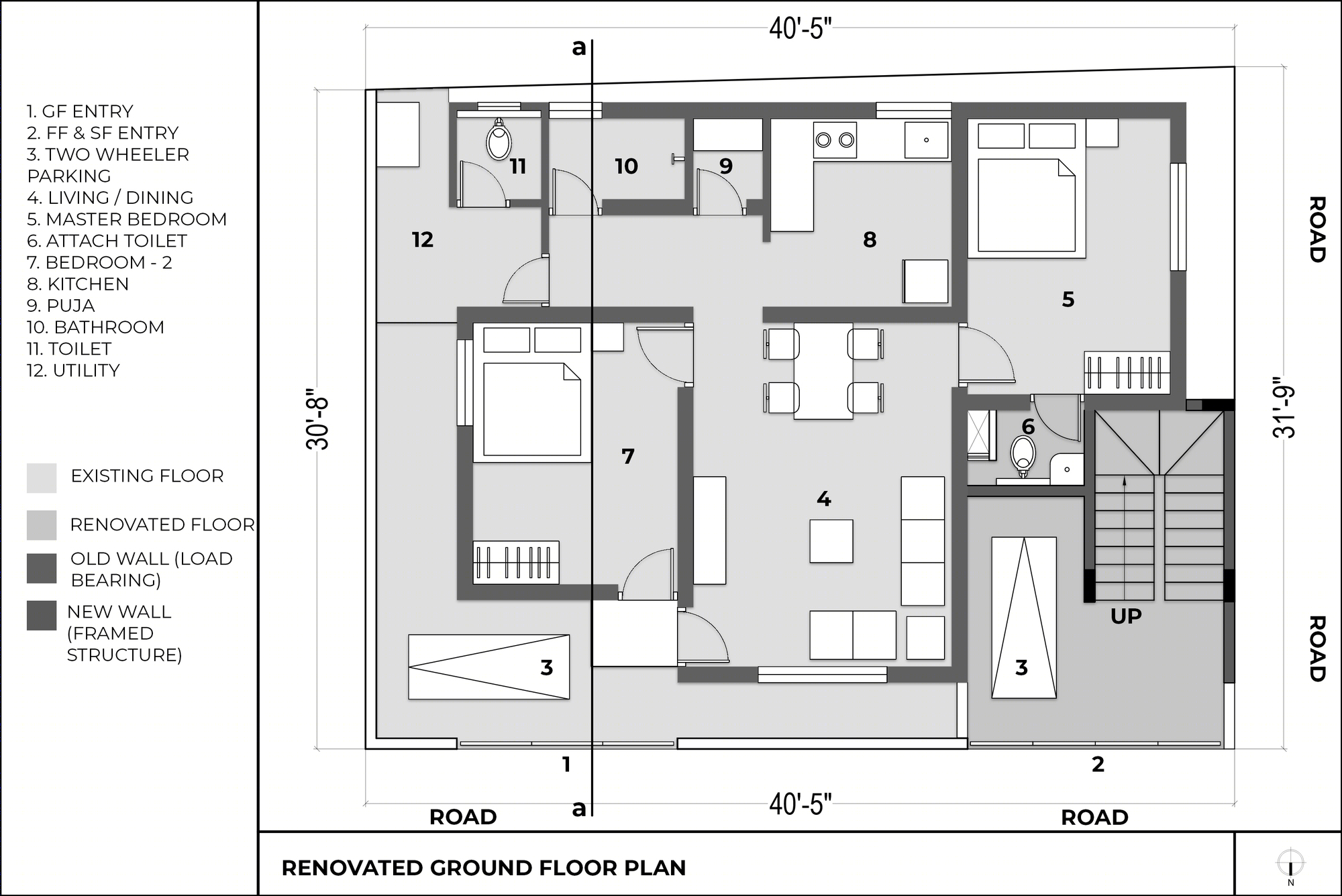 印度小城中的现代别墅改造-30