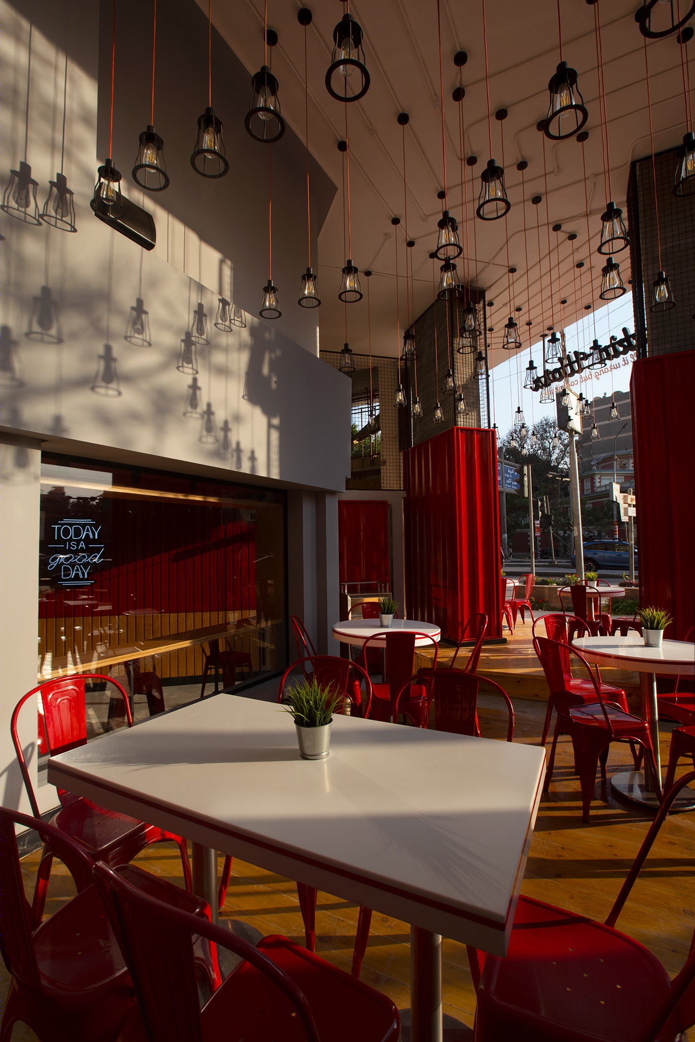 Chickin Wor· Restaurant 设计丨埃及开罗丨By Make Design Firm-6