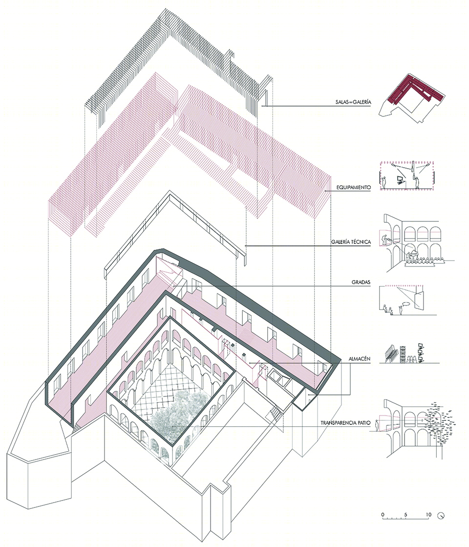 旧修道院里的艺术空间 | 模糊建筑与展览界限-5