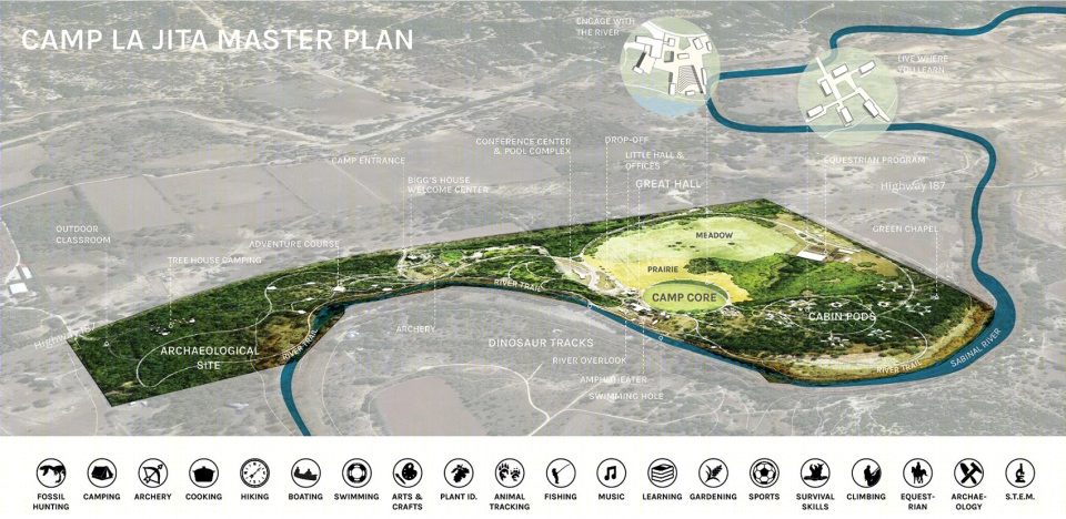得克萨斯州女童军营地规划，融入 Hill Country 美景-4