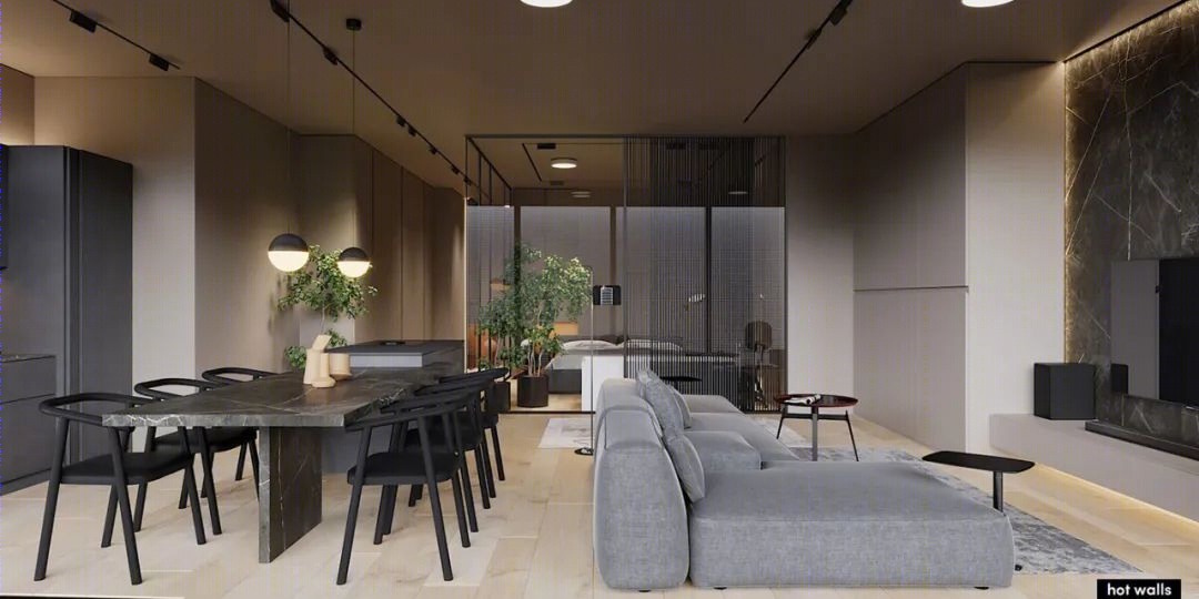 莫斯科 86 号城市，高级灰打造硬核魅力生活空间-56