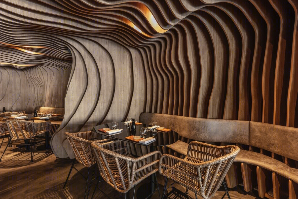 Fabric Sushi 餐厅 · 沉浸式的海底世界设计-16