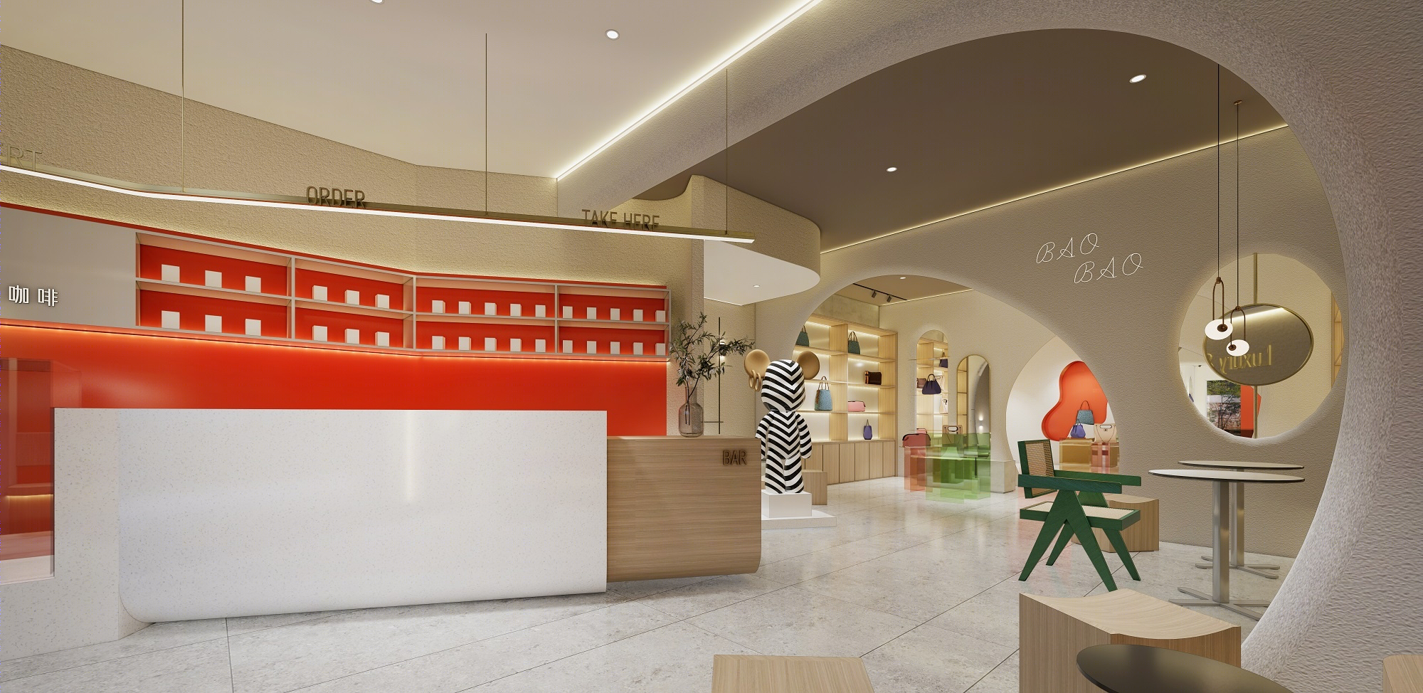 一个自由、有趣又有艺术性的购物空间-奢侈品集合店-3