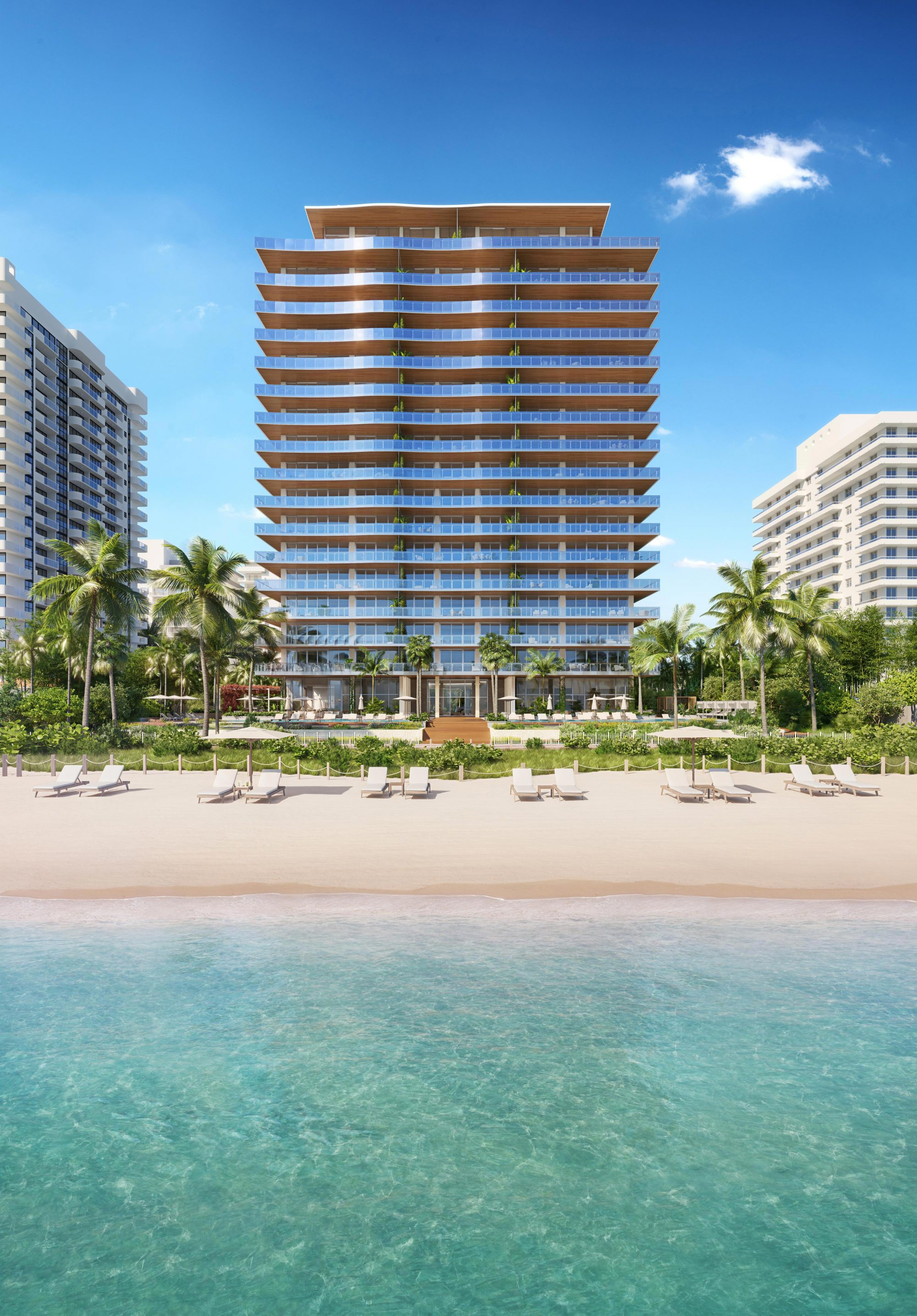 迈阿密 57 Ocean 公寓顶层设计丨美国迈阿密丨Sofia Joelsson Design-2