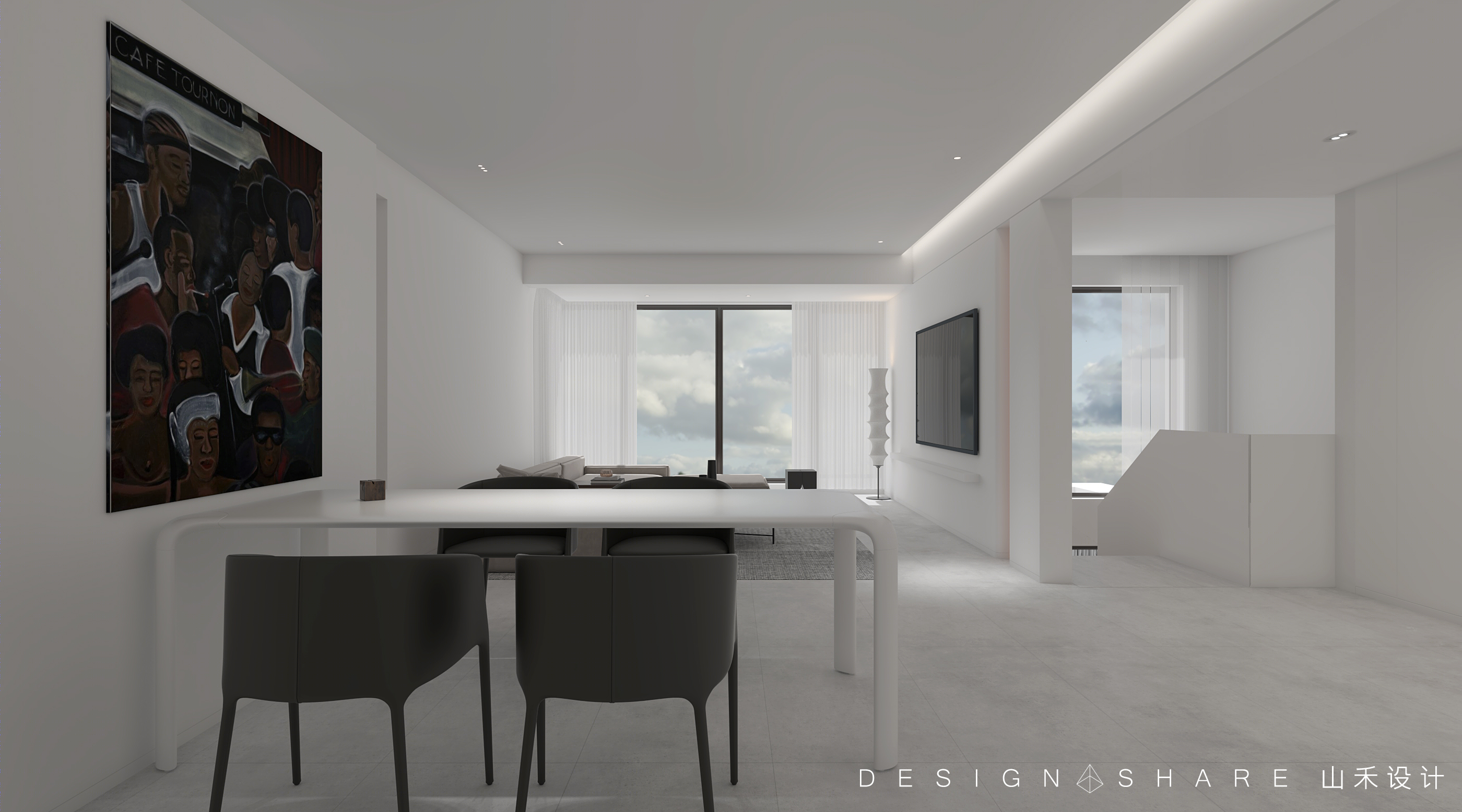 《极昼》SHARE DESIGN 2022 · 万象府的日夜室内设计-17