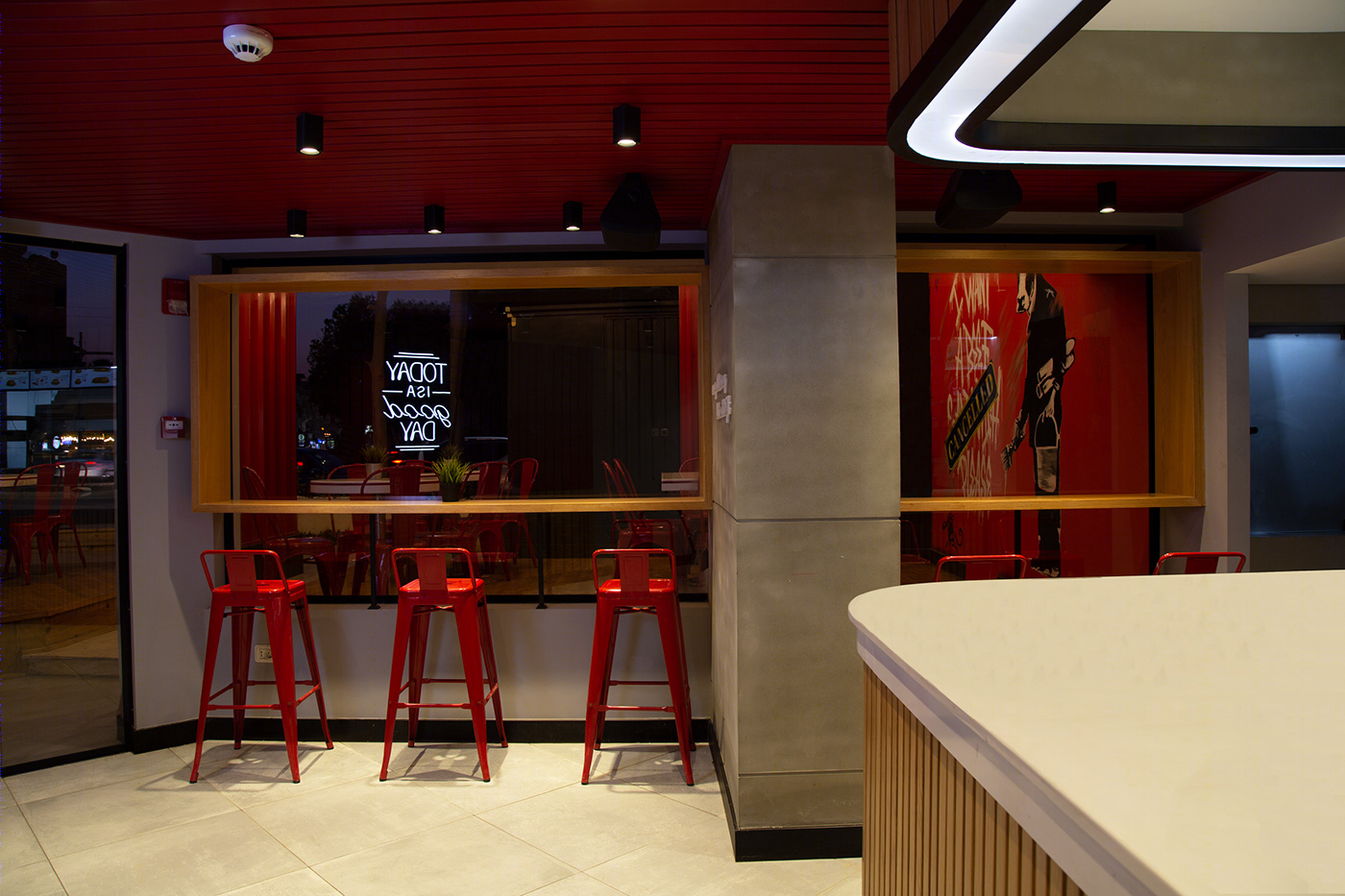 Chickin Wor· Restaurant 设计丨埃及开罗丨By Make Design Firm-9