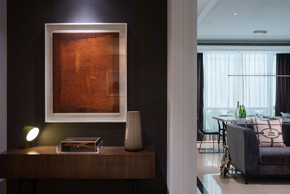 富力运河 10 号样板间 | 现代简约与传统元素的完美融合-17