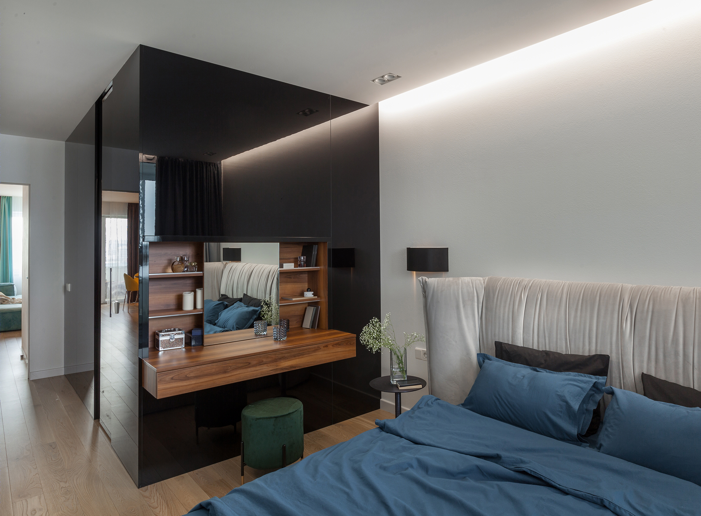 莫斯科 73 平米优雅公寓，简约时尚的居住艺术-14