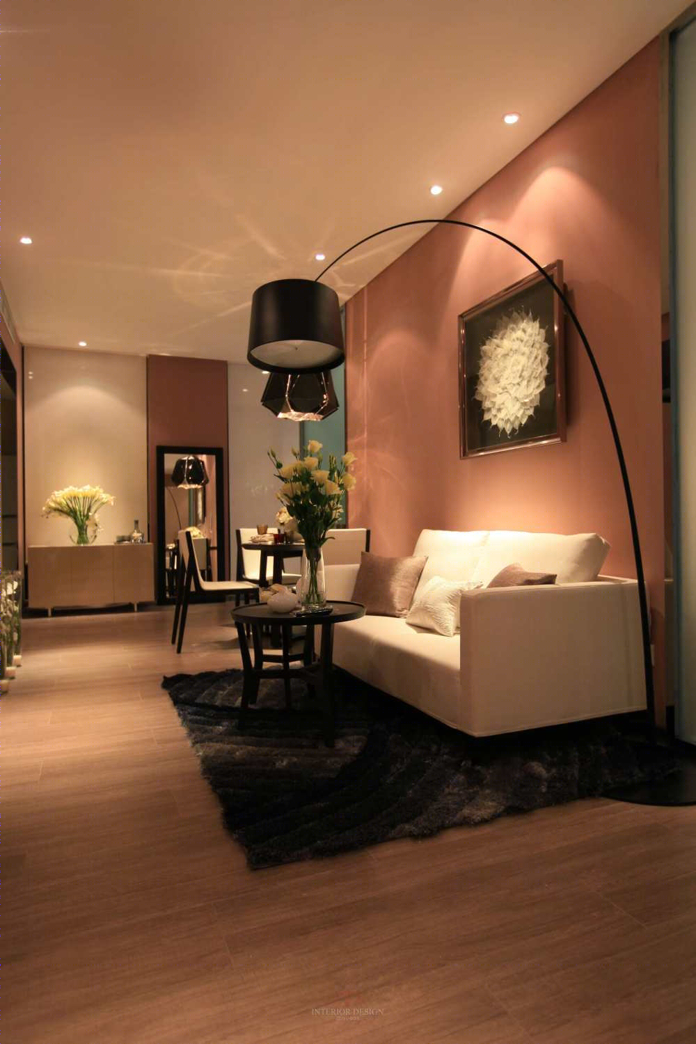 北京现代风格样板间 | 绽放--3-2