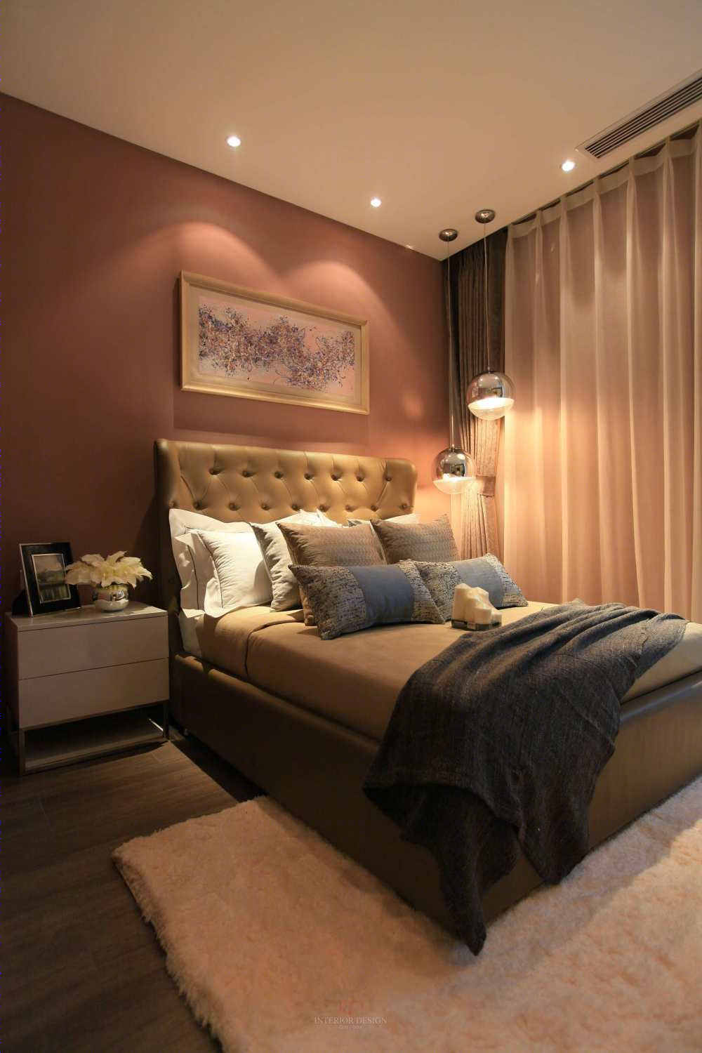 北京现代风格样板间 | 绽放--3-3