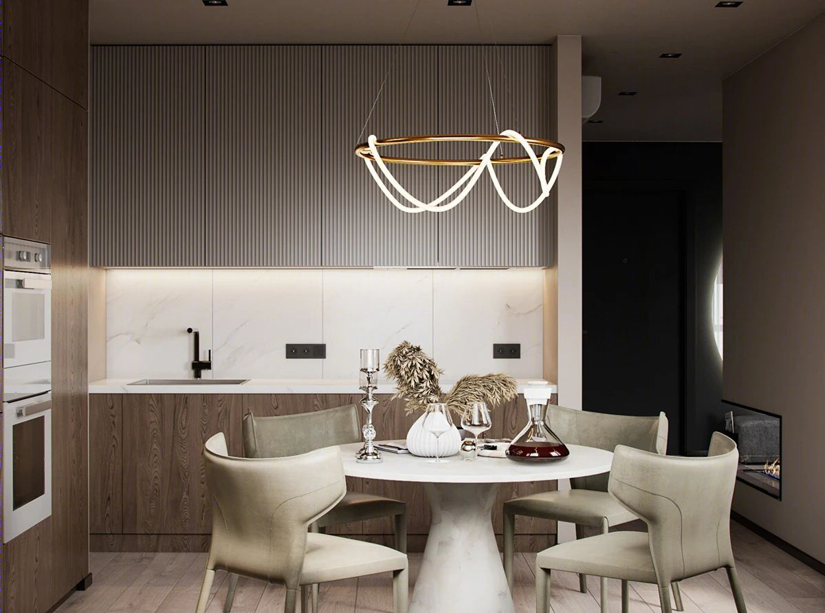 乌克兰简约家居，艺术与生活的完美融合-14