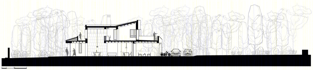 西班牙 Casa 毫米住宅 | 室内外绿色互动的现代设计-32