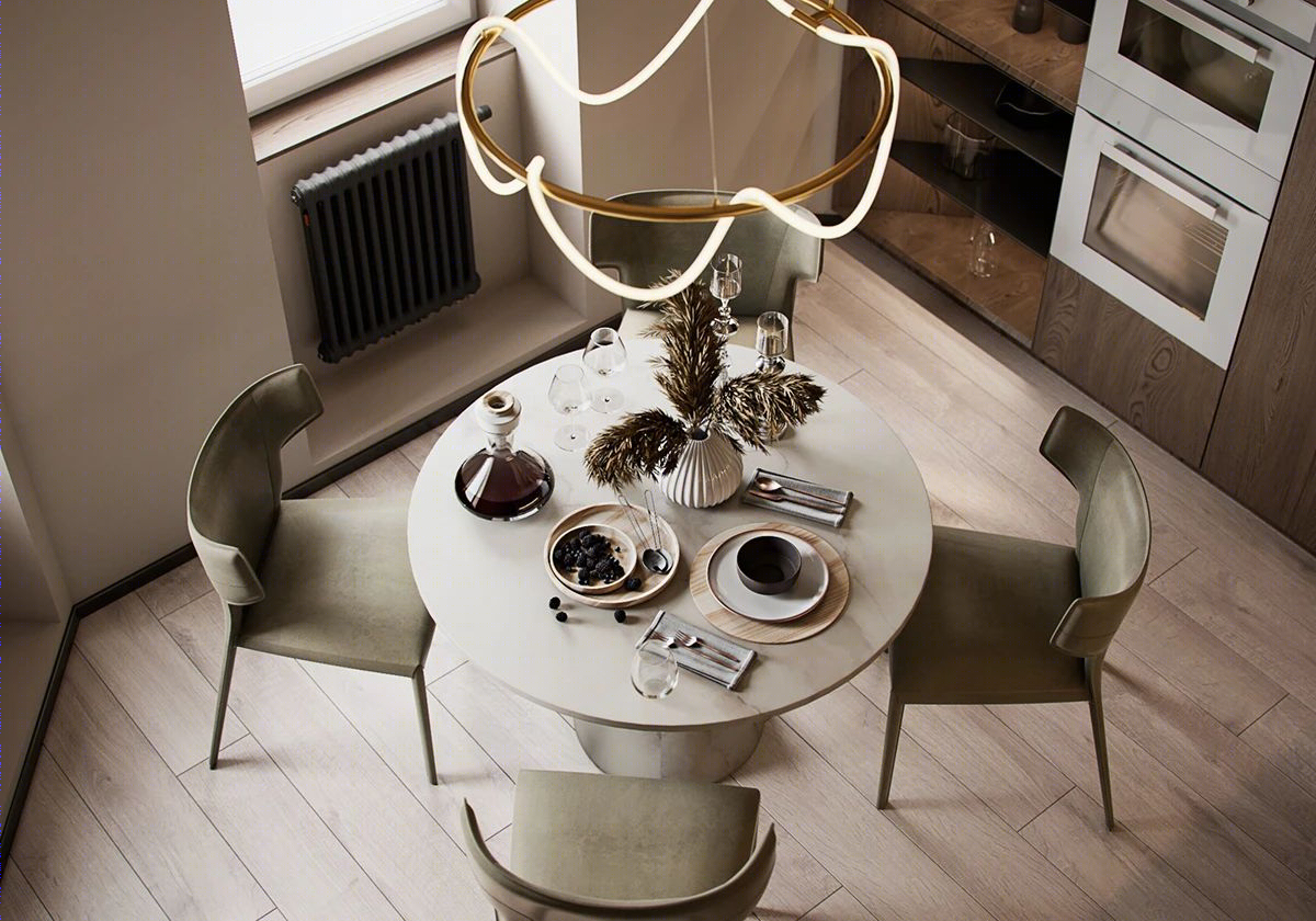 乌克兰简约家居，艺术与生活的完美融合-15