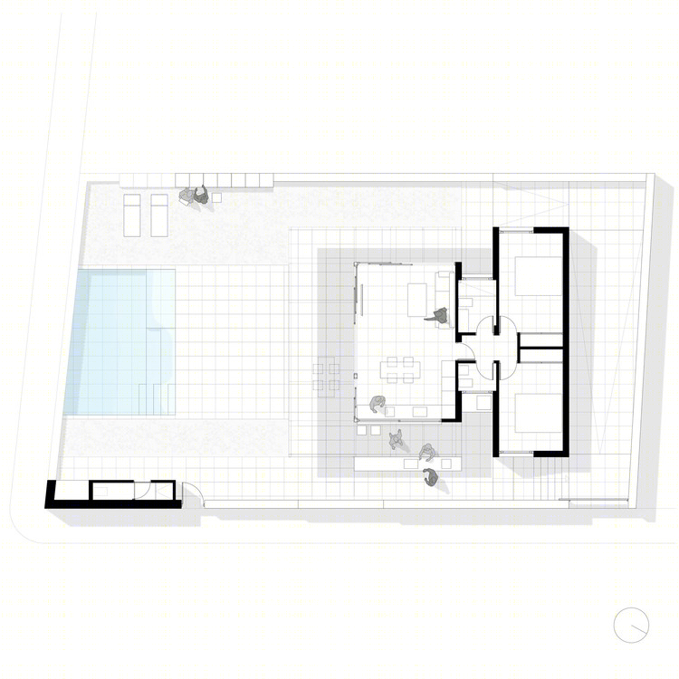 西班牙马扎隆镇悬臂式门廊住宅-5