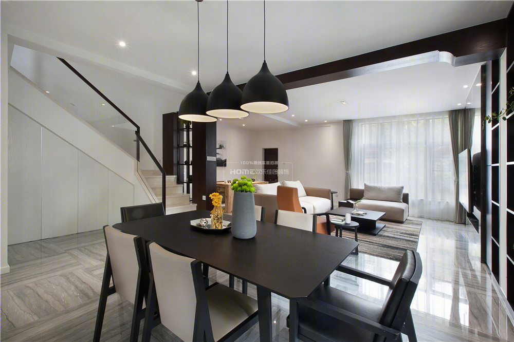 昆明龙湾一号简约别墅设计，演绎现代轻奢美学-12