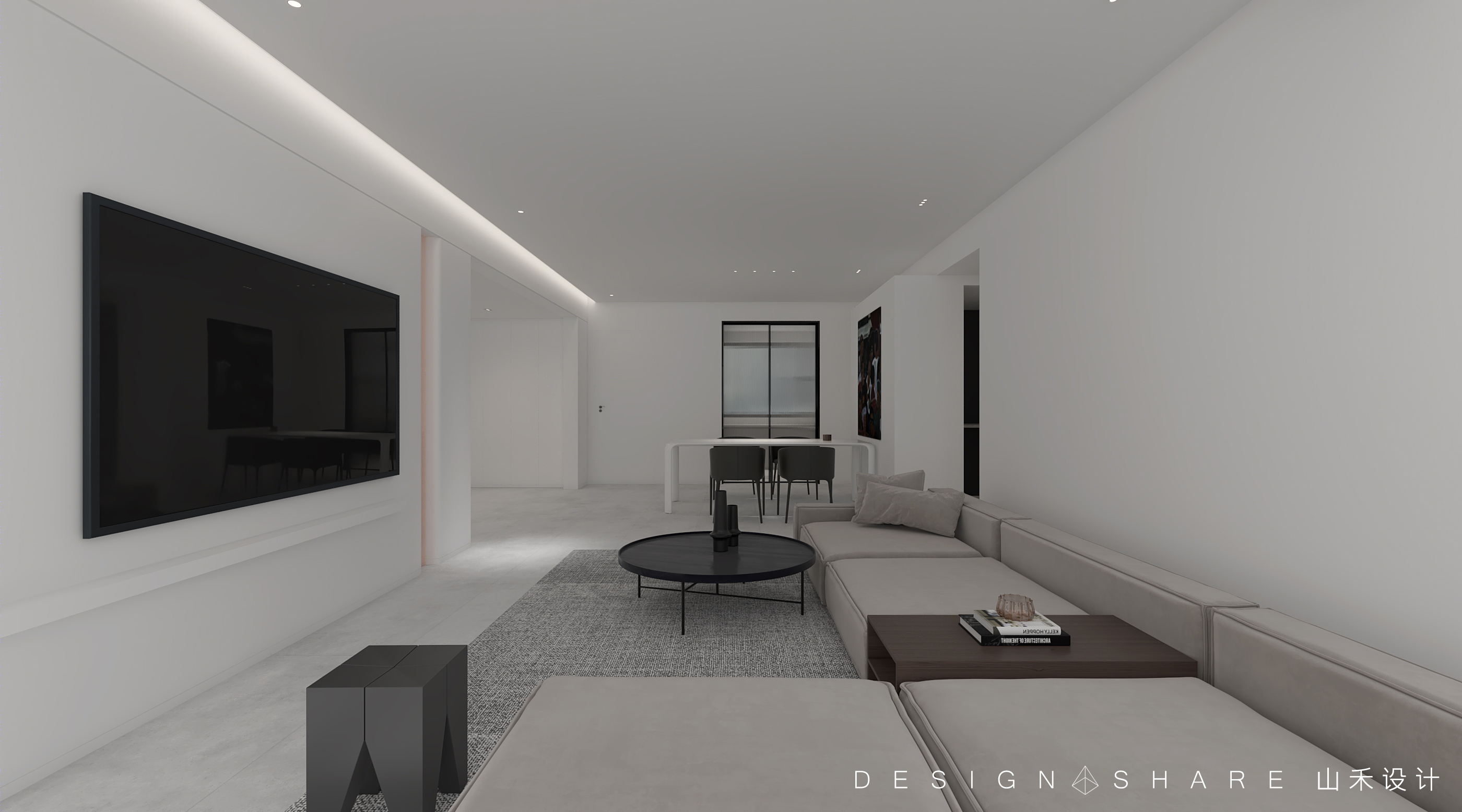 《极昼》SHARE DESIGN 2022 · 万象府的日夜室内设计-20