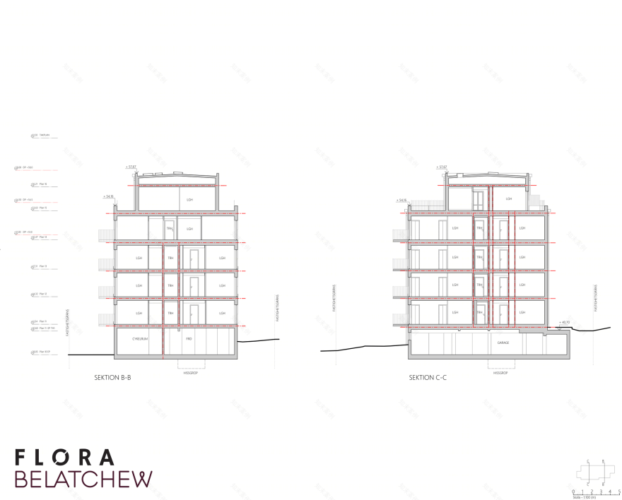 Flora Apartments · 现代经典木结构住宅丨瑞典斯德哥尔摩-35