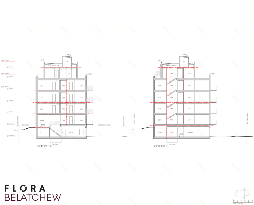 Flora Apartments · 现代经典木结构住宅丨瑞典斯德哥尔摩-36