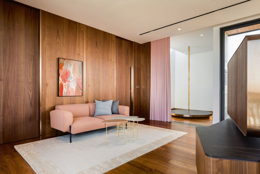 SujonoHun 住宅 | 暖色调与玫瑰金的优雅融合-13