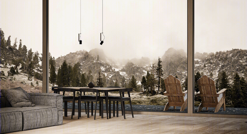 自然侘寂,简约奢华 · 瑞士平层设计丨Ermek Tolo-2