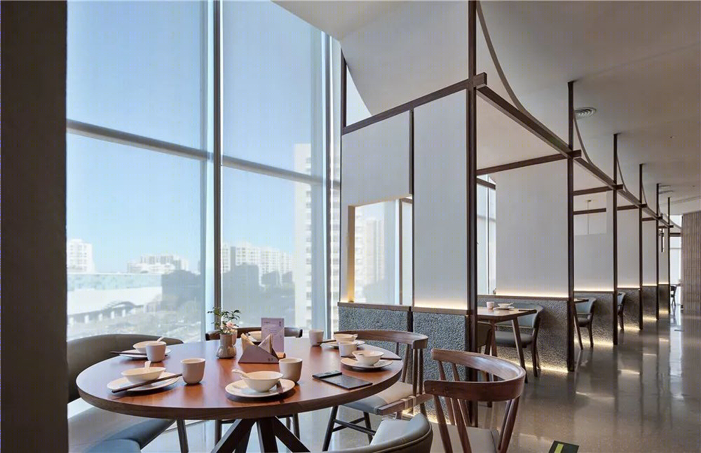 “雁舍”品牌餐厅(长楹天街店)室内设计丨中国北京丨元古集团 无之设计-35