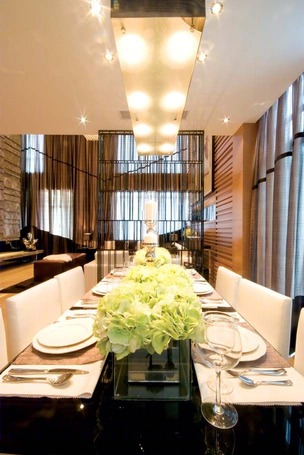 江门山湖雅苑 后现代风格样板间设计-9