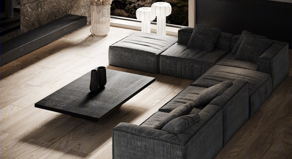 自然侘寂,简约奢华 · 瑞士平层设计丨Ermek Tolo-5