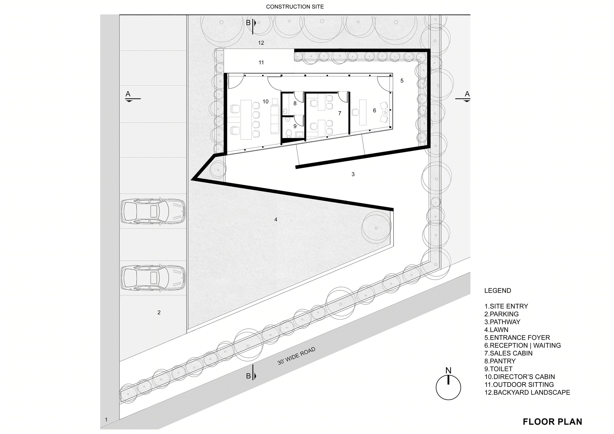 wrapping volumes 销售馆 | 动态几何与自然光完美融合-2