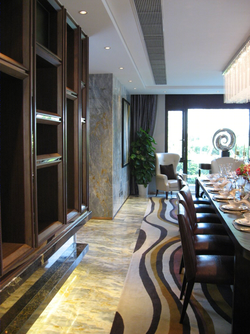 上海复地领馆别墅样板房-- 现代简约风格典范-20