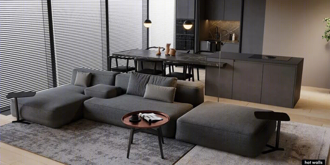 莫斯科 86 号城市，高级灰打造硬核魅力生活空间-66