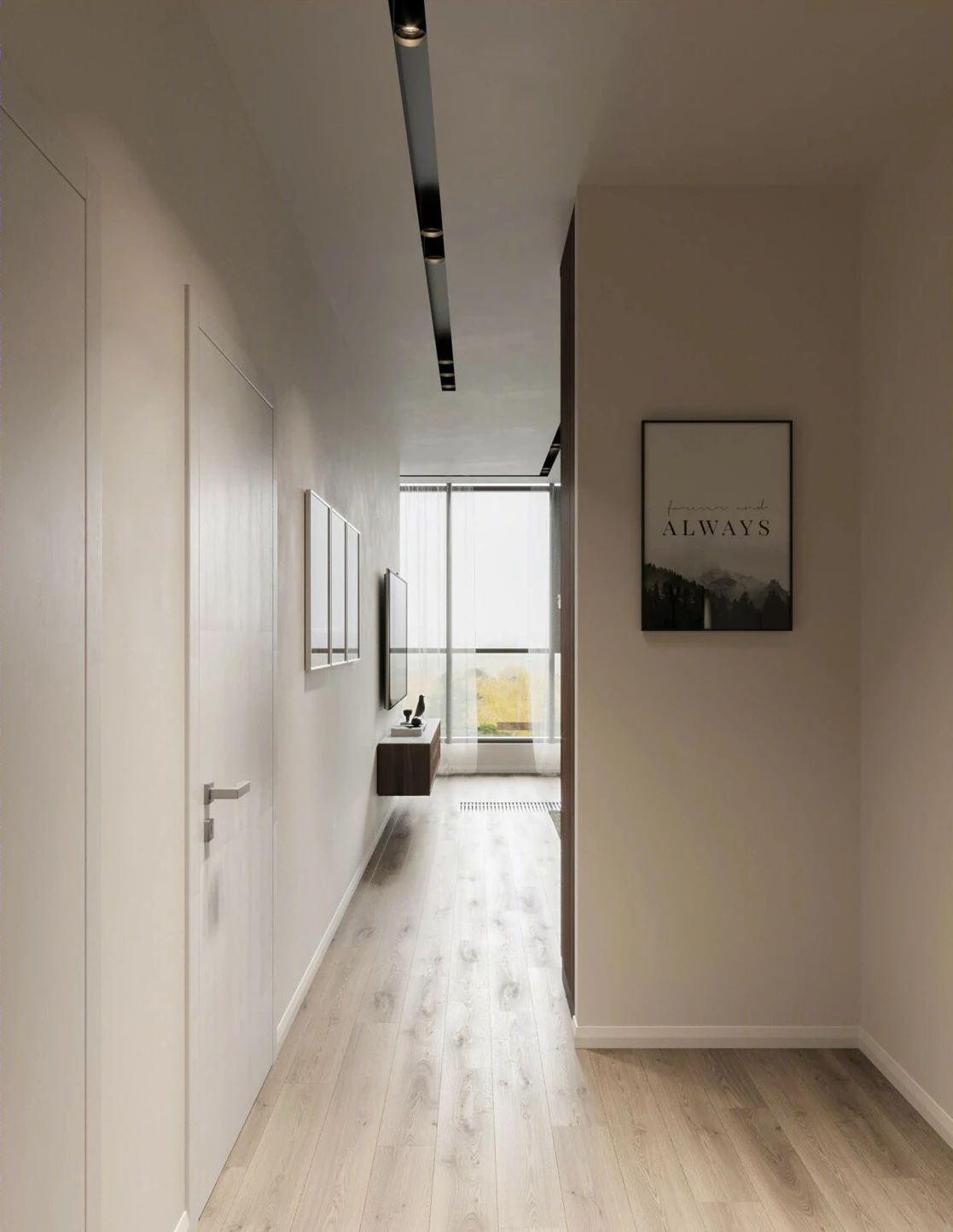 85㎡现代简约公寓设计丨LESH Studio-41