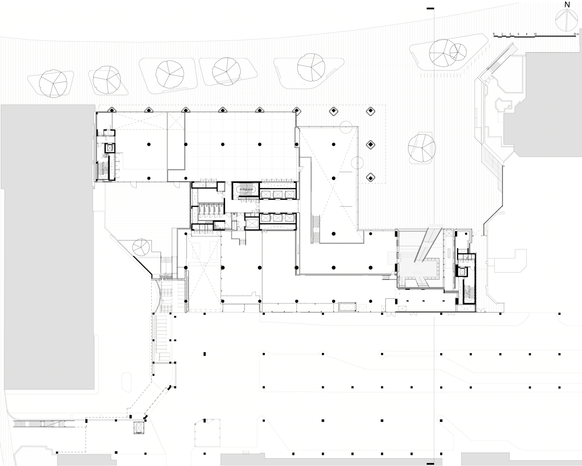 伦敦 Hammersmith 路 245 号办公建筑室内设计亮点与分析-22
