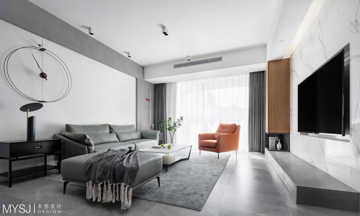 简约雅致·国采光立方四居室设计丨中国丨武汉木羽设计-5