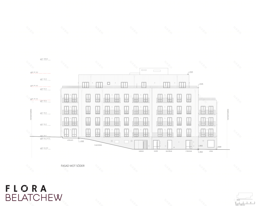 Flora Apartments · 现代经典木结构住宅丨瑞典斯德哥尔摩-38