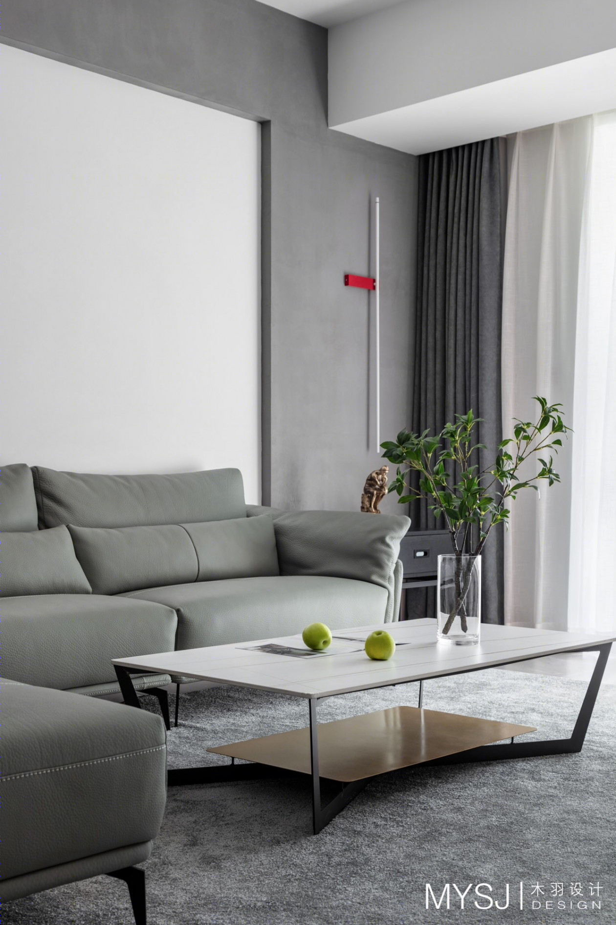 简约雅致·国采光立方四居室设计丨中国丨武汉木羽设计-7