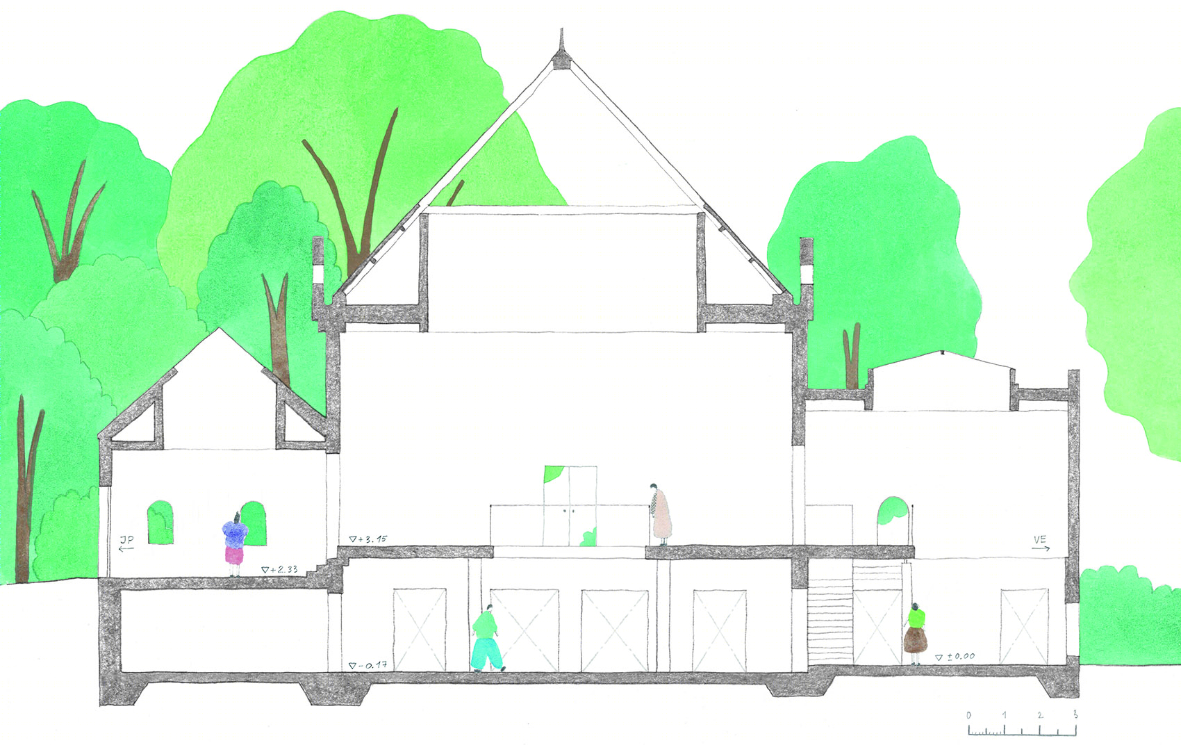 威尼斯双年展俄罗斯馆改造丨法国尼斯丨KASA _ Kovaleva and Sato Architects-68